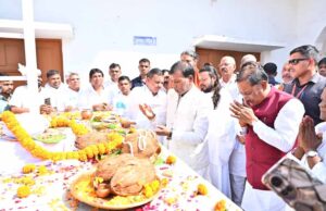 गुरु घासीदास के अनुयायियों का दल पावन गिरौदपुरी धाम के लिए हुआ रवाना