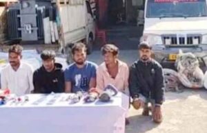 शातिरों का अनोखा भेष: बोलेरो को बनाया एंबुलेंस, कॉपर और एल्युमिनियम की चोरी करते पकड़े गए