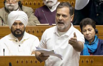 संसद में फिर गरमाया माहौल: राहुल की स्पीच के दौरान हंगामा, स्पीकर तक पहुंचे पेपर