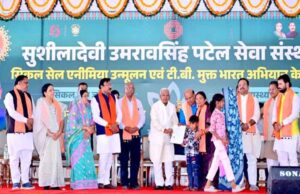 दीन-दुखियों की सेवा का संकल्प प्रेरणादायी और अनुकरणीय : राज्यपाल पटेल