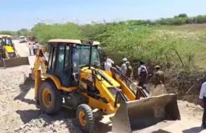8 करोड़ की अफीम खेती मामले में बड़ी कार्रवाई, भाजपा नेता के भाई की दुकान तोड़ी गई