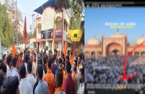 रायपुर में मुस्लिम वकील की टिप्पणी पर विवाद, हिंदू इबादत क्या जानें, ये लोग काफिर लिखा, हिंदू संगठनों ने किया थाने का घेराव, FIR