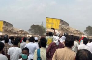 अमोनिया टैंक ब्लास्ट से दहला प्रयागराज: कोल्ड स्टोरेज गिरा, मजदूरों के फंसे होने की आशंका
