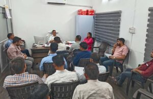 नगर निगम अपर आयुक्त विनोद पाण्डेय ने जोन 8 में राजस्व वसूली की गहन समीक्षा की