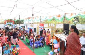 मंत्री सुश्री भूरिया ने कहा, आंगनवाड़ी केन्द्र बच्चों की पहली और महत्वपूर्ण पाठशाला