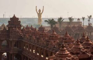 वर्ल्ड रिकॉर्ड की ओर अक्षरधाम! 26 मार्च को अनोखी ‘वन-लेग’ प्रतिमा का भव्य उद्घाटन