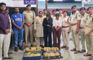 तेज रफ्तार ट्रेन में नशे का खेल: वंदे भारत से 24 किलो गांजा बरामद, दो महिलाएं पकड़ी गईं