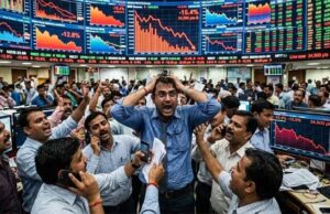 सेंसेक्स 2400 और निफ्टी 700 अंक लुढ़का