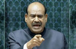 सदन में तकरार: भाषणबाजी पर नाराज हुए ओम बिरला, मंत्री को लगाई फटकार