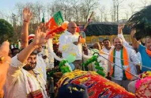 हेमंत खंडेलवाल ने बैलगाड़ी पर चढ़कर ‘गांव-बस्ती चलो अभियान’ को दिया नया आयाम, घर-घर पहुंचने का दिया संदेश