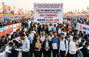 रोजगार मेले में 27 हजार युवाओं का पंजीकरण, बड़ी संख्या में युवाओं को मिला रोजगार