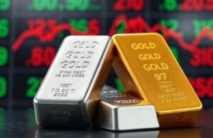 चांदी ₹5000 टूटी, गोल्ड रेट्स में 1.87 लाख रुपये की कमी, जानें नए रेट्स