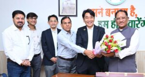 जापान के प्रतिनिधिमंडल ने CM साय से की सौजन्य मुलाकात, तकनीकी सहयोग और निवेश पर हुई चर्चा