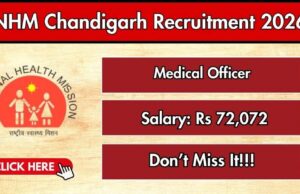चंडीगढ़ NHM में मेडिकल ऑफिसर के पद पर आवेदन का मौका, 60 साल तक के लोग भी कर सकते हैं आवेदन