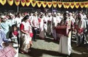 पश्चिमी सिंहभूम में मागे पर्व की धूम, आदिवासी समुदाय ने पारंपरिक वेशभूषा में की सुख-समृद्धि की कामना