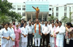 अंबेडकर जयंती पर संदेश: स्वास्थ्य मंत्री जायसवाल ने बाबा साहेब के विचारों को बताया मार्गदर्शक