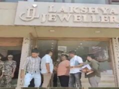 सोने-चांदी के जेवरों की चोरी, रायपुर के लक्ष्य ज्वेलर्स में 1 करोड़ का नुकसान