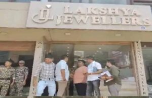 सोने-चांदी के जेवरों की चोरी, रायपुर के लक्ष्य ज्वेलर्स में 1 करोड़ का नुकसान