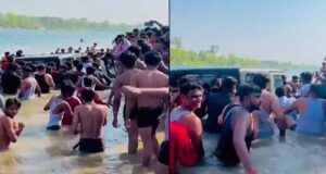 सोशल मीडिया स्टंट बना मुसीबत, नदी के बीच ले गए थार; वायरल वीडियो पर बवाल