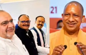 दिल्ली पहुंचे डिप्टी सीएम केशव प्रसाद मौर्य-ब्रजेश पाठक, यूपी कैबिनेट विस्तार जल्द संभव