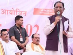 मुख्यमंत्री विष्णु देव साय सुशासन तिहार के समाधान शिविर में हुए शामिल
