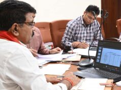 रायपुर में उप मुख्यमंत्री विजय शर्मा ने सुशासन तिहार की तैयारियों की की समीक्षा