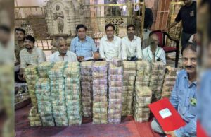 सांवलिया सेठ के दरबार में धनवर्षा, सोना-चांदी की गिनती अभी बाकी