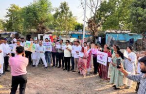 “हरियाली बचाओ-भोपाल बचाओ” के नारों से गूंजा अयोध्या नगर मुख्य मार्ग