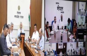 मुख्य सचिव जैन ने ली सभी कलेक्टर, नगरीय निकाय, पंचायत, पीएचई एवं जल निगम के अधिकारियों की बैठक