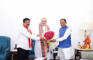 दिल्ली में बस्तर विकास मॉडल पर मंथन : केंद्रीय गृहमंत्री अमित शाह से मुख्यमंत्री विष्णु देव साय की अहम मुलाकात