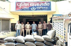 मध्यप्रदेश पुलिस की अवैध मादक पदार्थों के विरुद्ध प्रभावी कार्यवाही