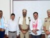 शौर्य चक्र से सम्मानित वीर जवानों से मिले उपमुख्यमंत्री विजय शर्मा, किया सम्मान और उत्साहवर्धन