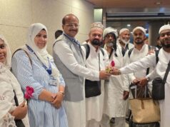छत्तीसगढ़ के 813 हज यात्रियों की सफल वापसी, राज्य हज कमेटी ने किया भव्य स्वागत