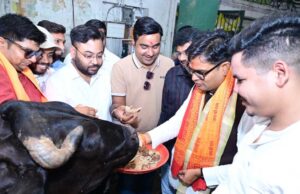 जन्मदिन पर वित्त मंत्री ओपी चौधरी ने की गौ-सेवा, संरक्षण कार्यों की सराहना की