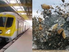 पथरीली जमीन बनी Indore Metro प्रोजेक्ट की बाधा, एयरपोर्ट क्षेत्र में शुरू हुई ब्लास्टिंग