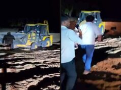 रात के अंधेरे में चल रहा था रेत का कारोबार, विधायक ने मौके पर पहुंचकर खोली पोल