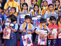 छत्तीसगढ़ के स्कूलों में लौटी रौनक, नए सत्र में छात्रों का हुआ पारंपरिक अभिनंदन