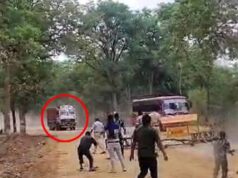 बैरिकेड तोड़कर फरार ट्रक चालक ने मचाया कहर, मोहला-मानपुर में मासूम की गई जान