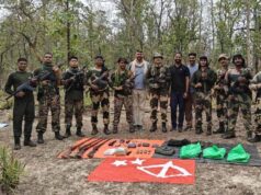 कांकेर में सुरक्षा बलों की बड़ी सफलता, नक्सलियों का हथियार और विस्फोटक जखीरा जब्त