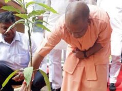 सीएम योगी बोले, प्रकृति बचाने को हर नागरिक लगाए एक पेड़ मां के नाम।