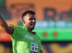 मेजर लीग क्रिकेट में इतिहास, दासुन शनाका ने चार गेंदों में झटके चार विकेट