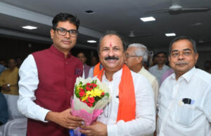 डॉ. जय प्रकाश शर्मा ने ग्रहण किया रायपुर विकास प्राधिकरण के उपाध्यक्ष का कार्यभार