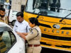 स्कूली बच्चों की सुरक्षा पर बड़ा अभियान, भोपाल में नियम तोड़ने वाली 40 स्कूल बसों के कटे चालान