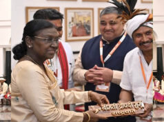 राष्ट्रपति द्रौपदी मुर्मु से बस्तर पंडुम-2026 के विजेताओं ने की मुलाकात, छत्तीसगढ़ के प्रतिनिधिमंडल का हुआ सम्मान
