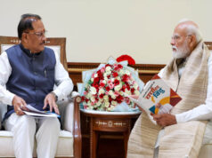 मुख्यमंत्री साय ने प्रधानमंत्री नरेंद्र मोदी के समक्ष रखा बदलते बस्तर का रोडमैप