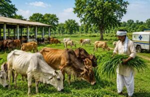 हरित चारा अभियान से यूपी में 39 हजार हेक्टेयर भूमि हुई मुक्त