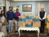 स्वेच्छानुदान मद से स्वामी आत्मानंद स्कूल मांझीगुडा को 10 कंप्यूटरों की सौगात
