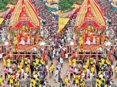 25 जुलाई को लौटेंगे भगवान जगन्नाथ, घुरती रथयात्रा में उमड़े श्रद्धालु