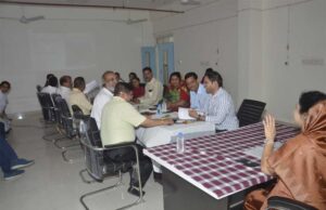 हथाईखेड़ा सिविल हॉस्पिटल में रोगी कल्याण सभा की बैठक हुई