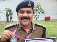 10 मीटर एयर पिस्टल (मास्टर वर्ग) स्पर्धा में प्रथम स्थान